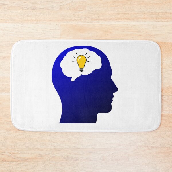 Item preview, The Enlightened Mind in Blue designed and sold by UnlockKnowledge.