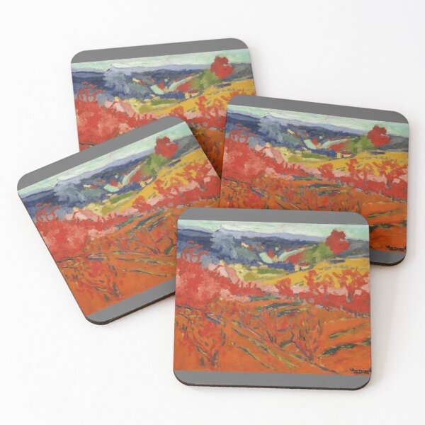 Item preview, Autumn Landscape by Maurice De Vlaminck Digitally enhanced by WatermarkNZ Press Classic designed and sold by Revonda Codjoe.
