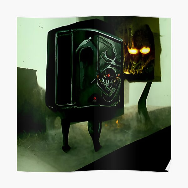 Metal Toaster Demon Pal Poster