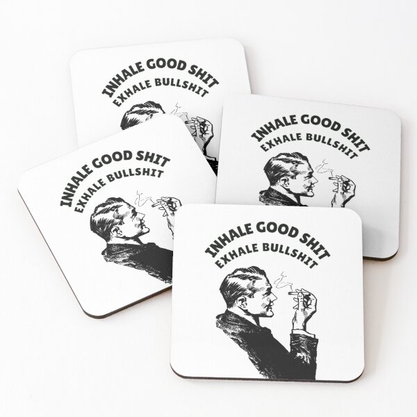 Item preview, Inhale Good Shit Exhale Bullshit,  Smoke Weed Everyday, Funny Cannabis Gift designed and sold by BestDesignbySof.