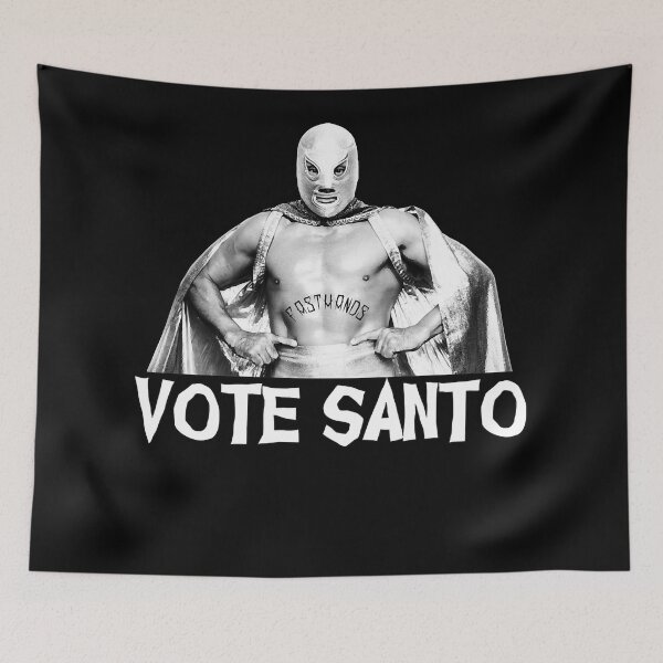 Item preview, Picture Vote El Santo Funny Gift designed and sold by EduardoPadilla.