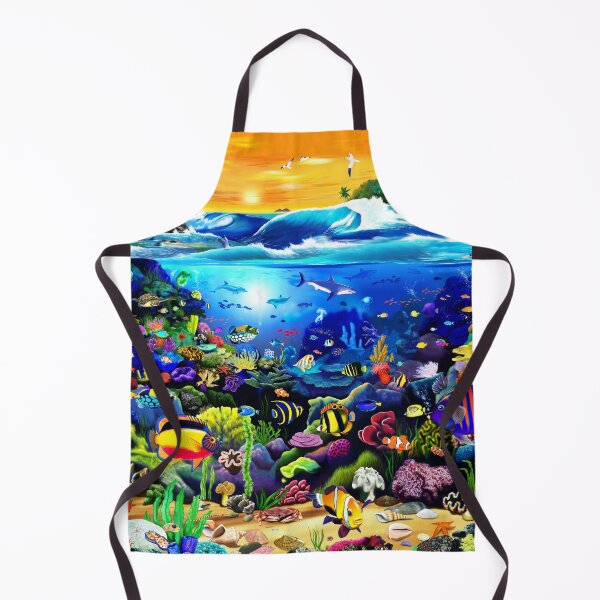 Item preview, Sunset Coral Reef designed and sold by GeraldNewtonArt.