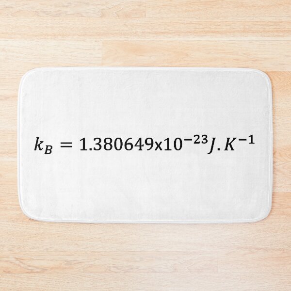 Item preview, Boltzmann constant value designed and sold by NoetherSym.