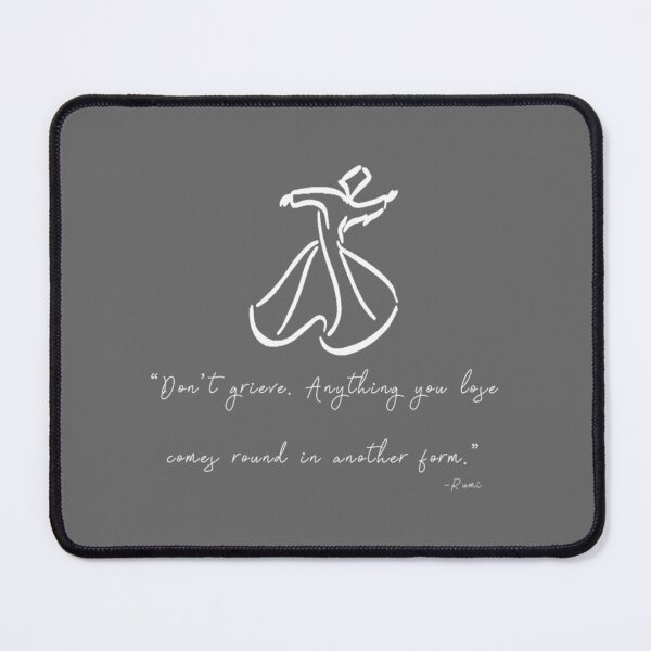 Item preview, Rumi Quotes Sufi dance Essential designed and sold by AbelBahringer.