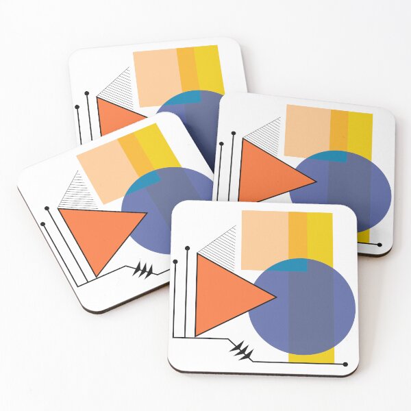 Item preview, Bauhaus Shapes designed and sold by Yellow-Studio.
