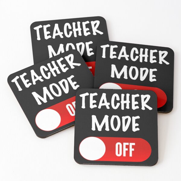 Item preview, Teacher Mode Off designed and sold by Bododobird.