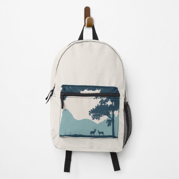 Item preview, Forest landscape with deers designed and sold by Saumik-Z.