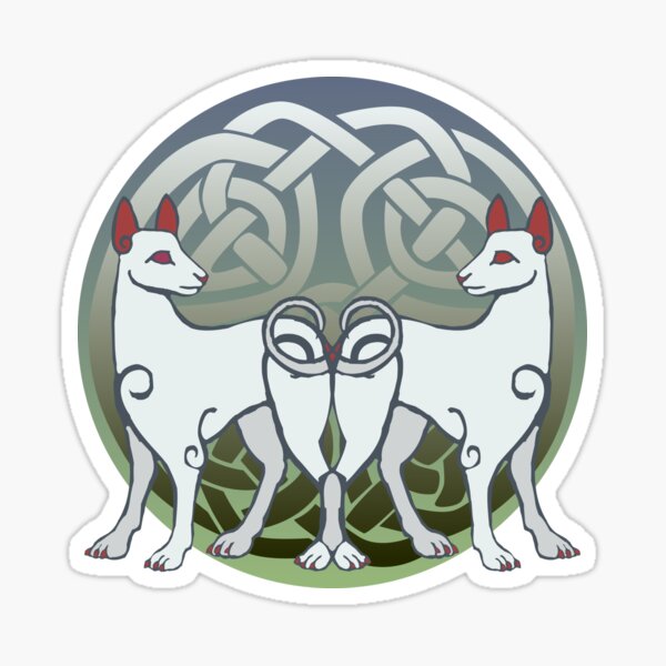 Cŵn Annwn | Hounds of Annwn Sticker