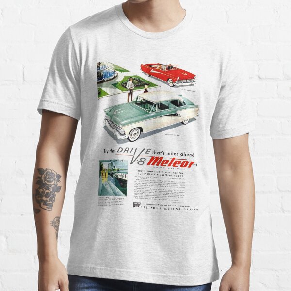"METEOR RIDEAU ADVERT" Tshirt for Sale by ThrowbackM3 Redbubble