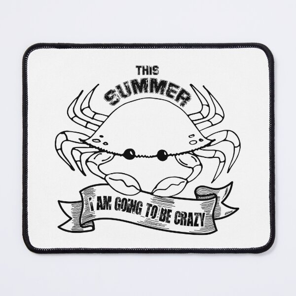 Item preview, Crab summer T-shirt | Sticker, logo and shirt designed and sold by Billium Halder.