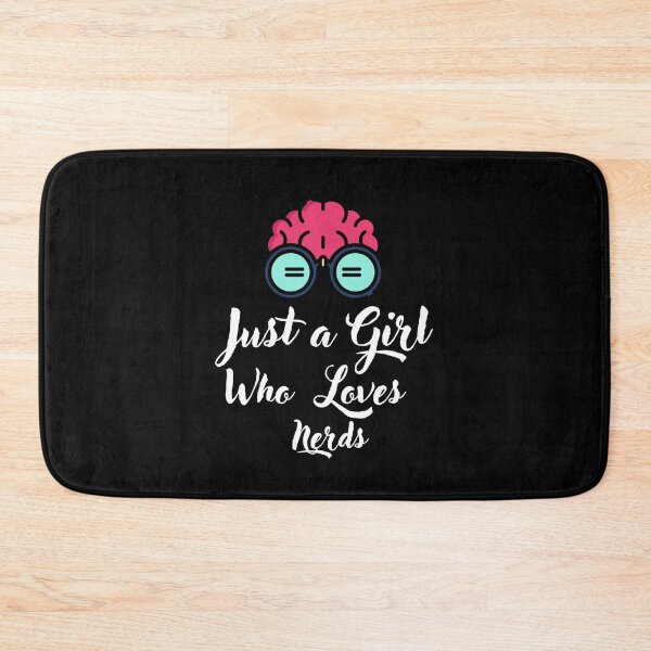 Item preview, Just a Girl Who loves Nerds designed and sold by WaguinhoTex.