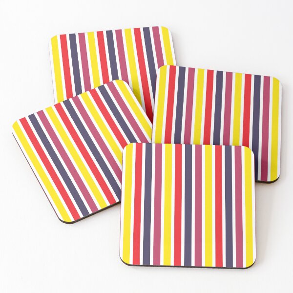Item preview, Vibrant Vertically Striped Pattern designed and sold by risingrocket.