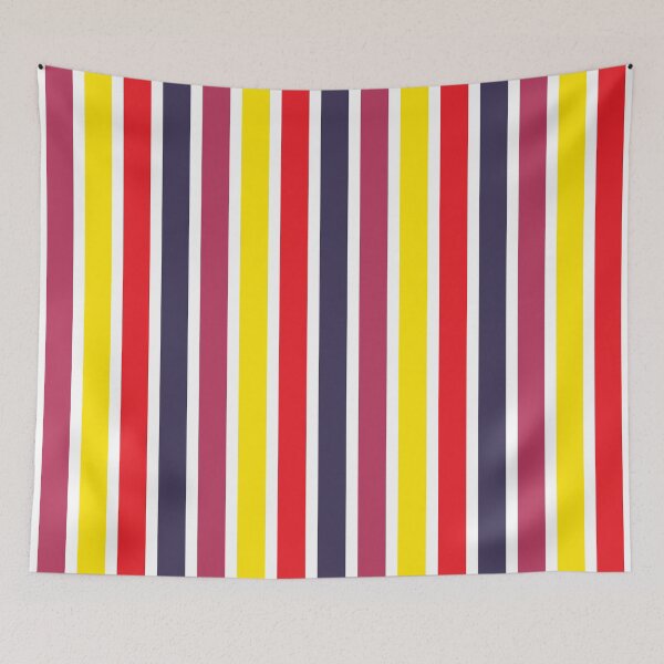 Item preview, Vibrant Vertically Striped Pattern designed and sold by risingrocket.