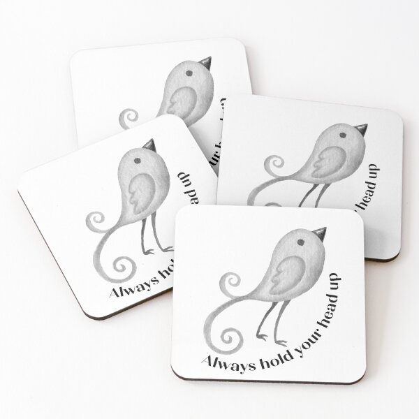 Item preview, Hold your head up - Birdie  designed and sold by greenrange.