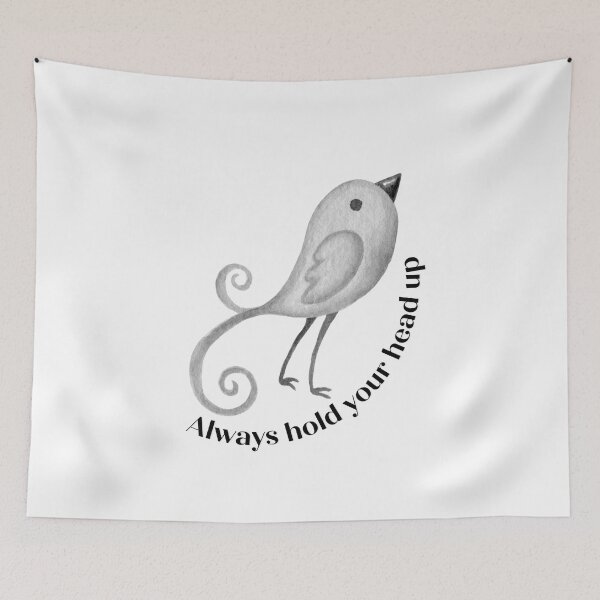 Item preview, Hold your head up - Birdie  designed and sold by greenrange.
