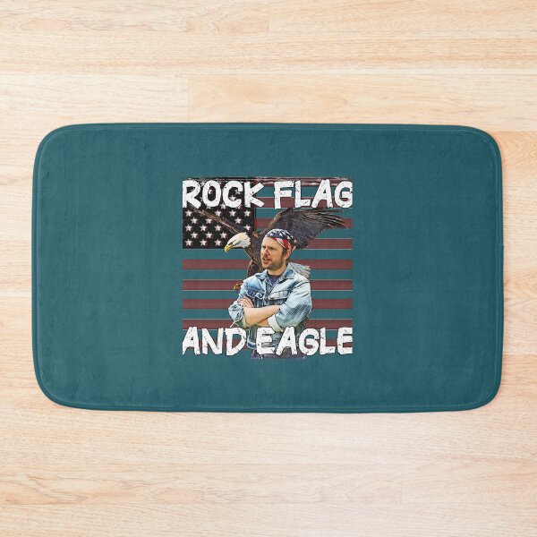 Item preview, Rock Flag and Eagle   designed and sold by hocdeptrai102.