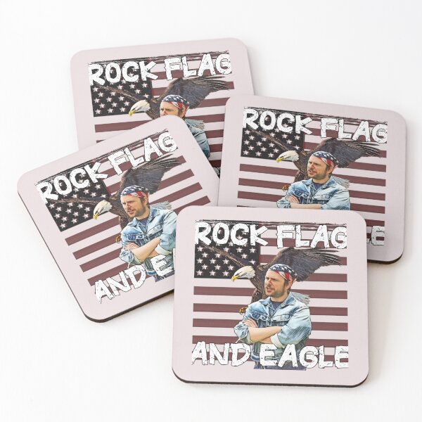 Item preview, Rock Flag and Eagle   designed and sold by hocdeptrai102.