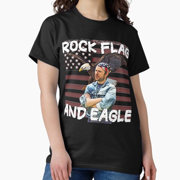 Item preview, Rock Flag and Eagle   designed and sold by hocdeptrai102.