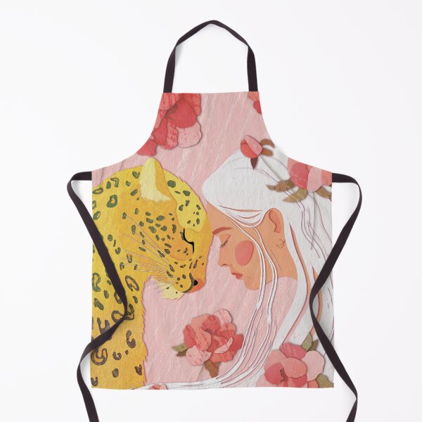Item preview, the girl with the leopard designed and sold by Kosinskaya.