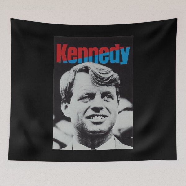Item preview, Vintage Photograp Robert F Kennedy 1968 Presidential Campaign Gifts Music Fan designed and sold by Rositahicks.