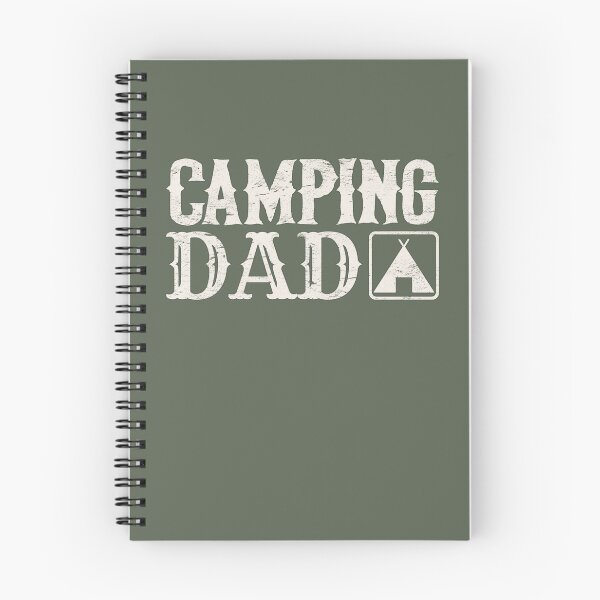 Item preview, Distressed Style Camping Dad Fun Camping Black Text Design designed and sold by TrulyEpoque.