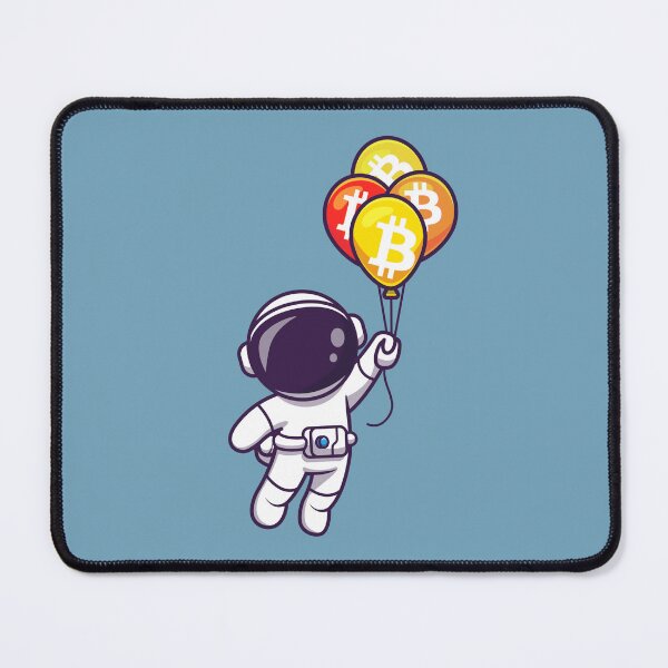 Item preview, Crypto Astronaut Bitcoin Balloons designed and sold by Crypmetal.