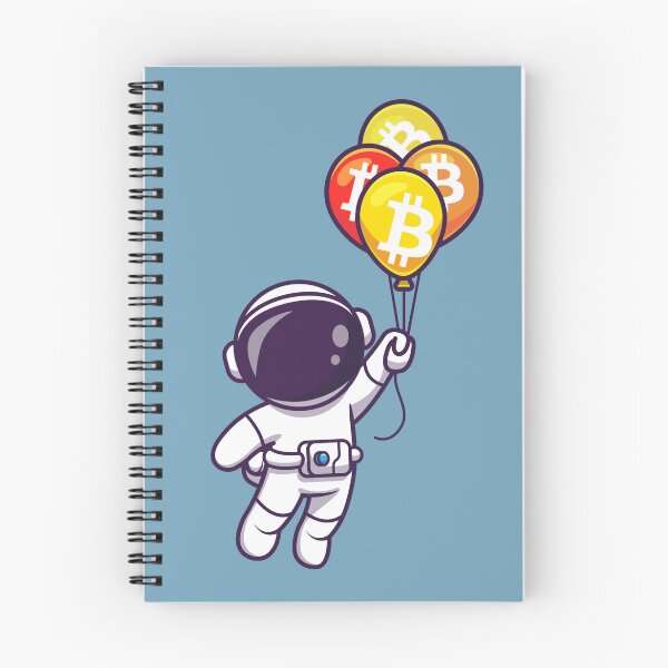 Item preview, Crypto Astronaut Bitcoin Balloons designed and sold by Crypmetal.