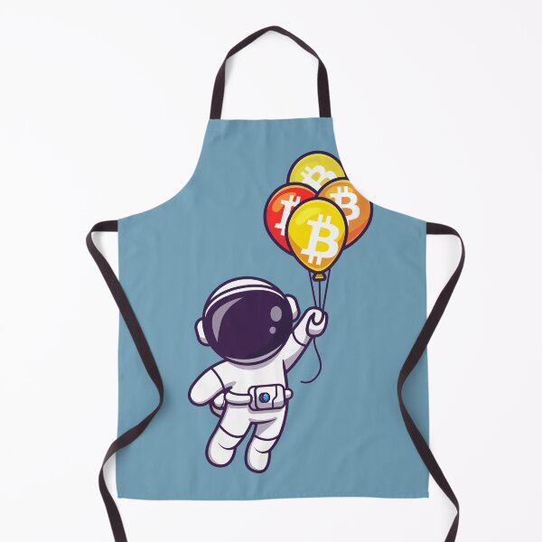Item preview, Crypto Astronaut Bitcoin Balloons designed and sold by Crypmetal.