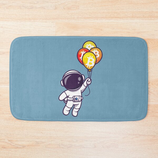 Item preview, Crypto Astronaut Bitcoin Balloons designed and sold by Crypmetal.