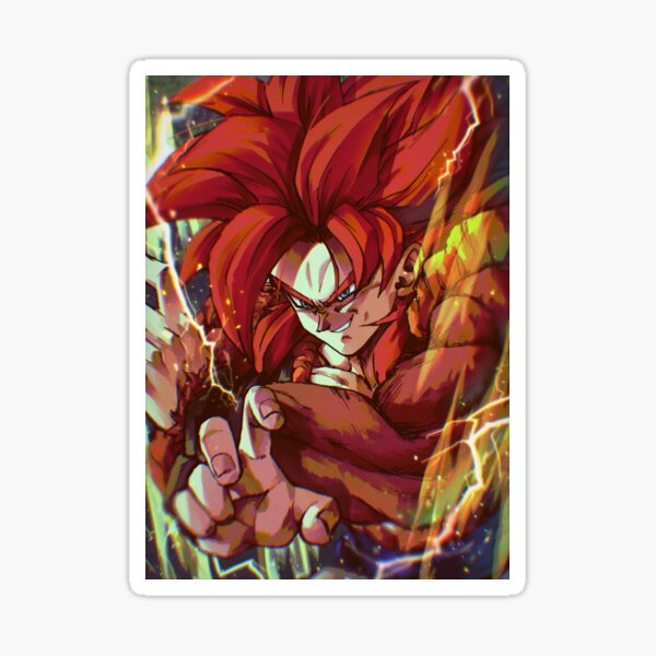 Goku Dbgt Sticker For Sale By Zvonbal Redbubble