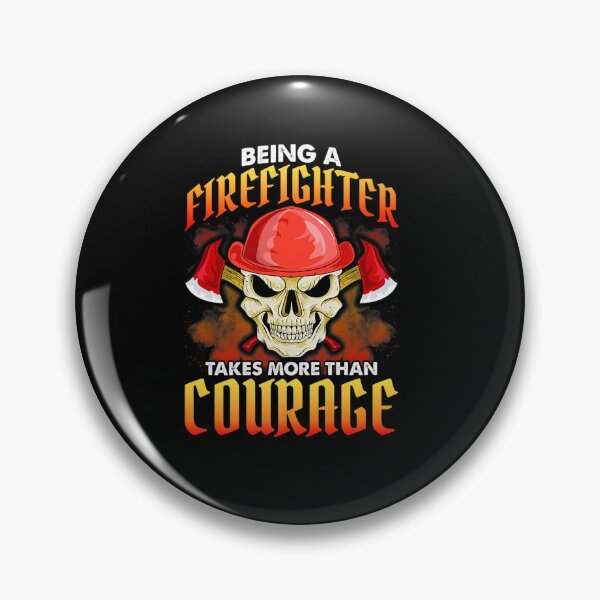 Item preview, VOLUNTEER FIREMEN COURAGEOUS FIREFIGHTER designed and sold by sobriowslen.
