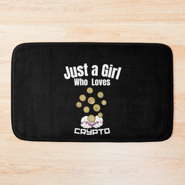 Item preview, Just a Girl Who loves Crypto designed and sold by WaguinhoTex.