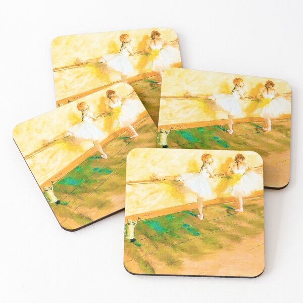 Item preview,  Dancers Practicing at the Barre (1877) painting by Edgar Degas (Digitally enhanced by WatermarkNZ Press)   designed and sold by CristalleLisa.