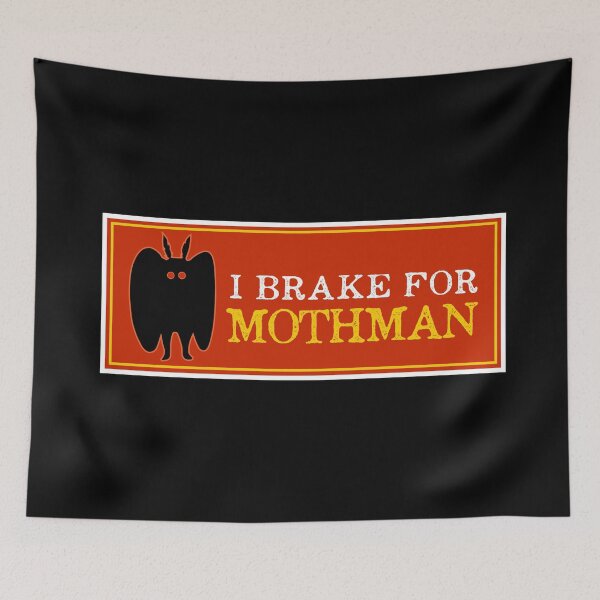 Item preview, I brake for Mothman designed and sold by since-here.