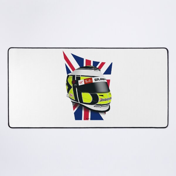 Item preview, Jenson Button 2009 - Helmet flag NO TEXT designed and sold by JageOwen.