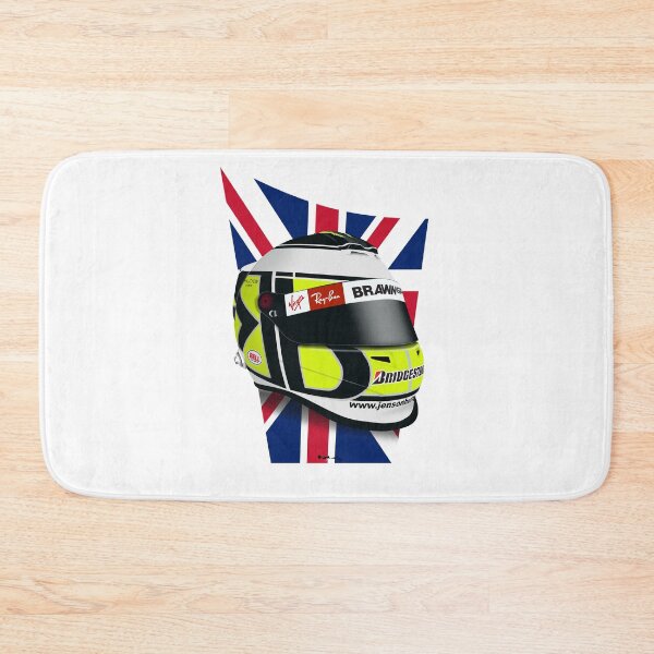 Item preview, Jenson Button 2009 - Helmet flag NO TEXT designed and sold by JageOwen.