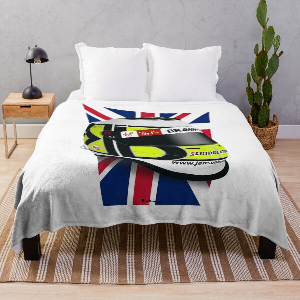 Item preview, Jenson Button 2009 - Helmet flag NO TEXT designed and sold by JageOwen.