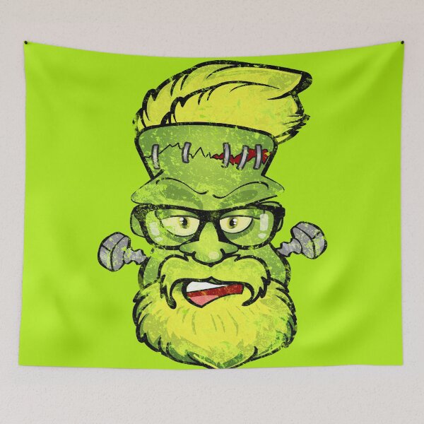Aperçu de l'œuvre frankenstein T-shirt affligé créée et vendue par toddalan.