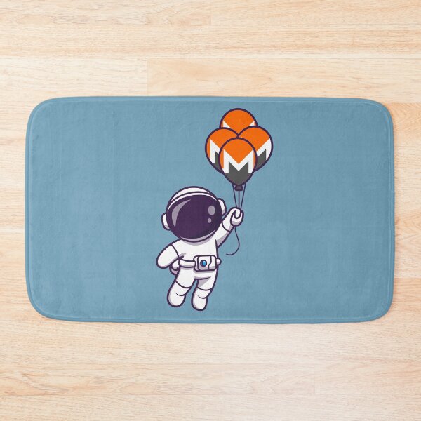Item preview, Crypto Astronaut Monero Balloons designed and sold by Crypmetal.