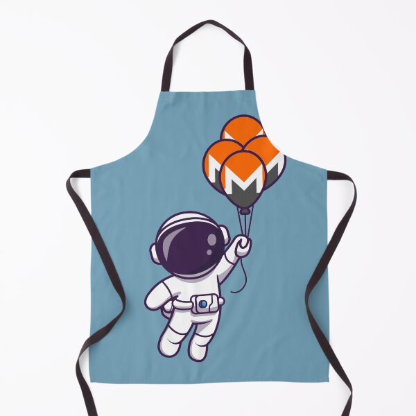 Item preview, Crypto Astronaut Monero Balloons designed and sold by Crypmetal.