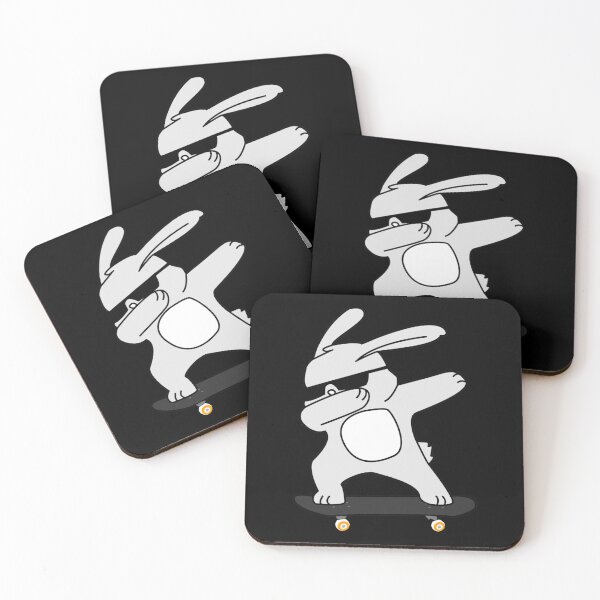 Item preview, Dabbing Bunny Skateboarding T-Shirt Novelty Gift For Kids Classic T-Shirt designed and sold by amberk1cira.