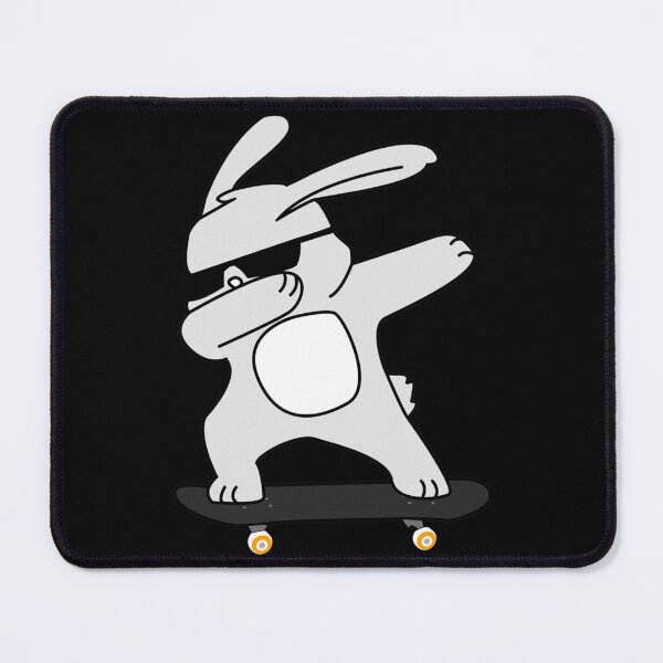 Item preview, Dabbing Bunny Skateboarding T-Shirt Novelty Gift For Kids Classic T-Shirt designed and sold by amberk1cira.