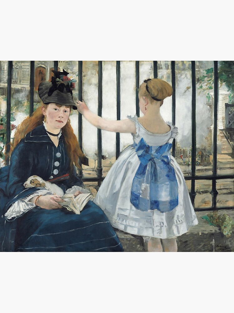 the railway by edouard manet