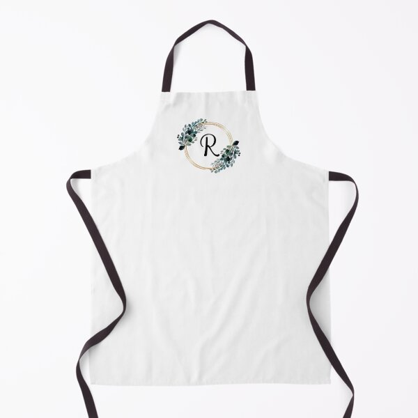 Item preview, Monogram Letter R | Laurels with Gold Borders designed and sold by JustSeasons.