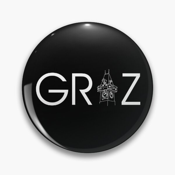 Item preview, Styria - Graz typography with clock tower | Austria design designed and sold by Steiragwaund.