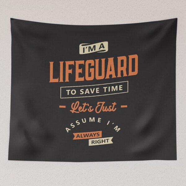 Item preview, Lifeguard Funny Job Title Profession Birthday Worker designed and sold by cidolopez.
