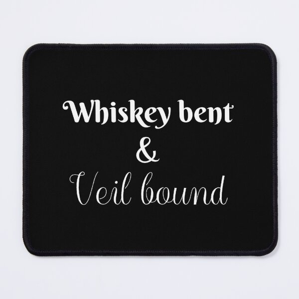 Item preview, Whiskey Bent & Veil Bound (white) designed and sold by Allyoudois.