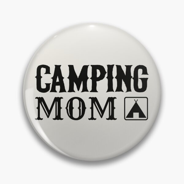 Item preview, Black Text Camping Mom Fun Camping Design designed and sold by TrulyEpoque.