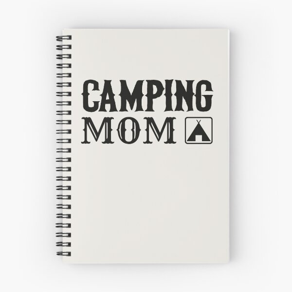 Item preview, Black Text Camping Mom Fun Camping Design designed and sold by TrulyEpoque.