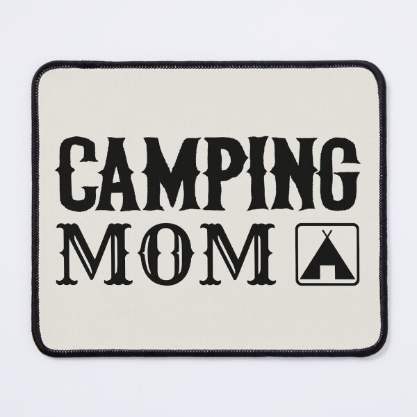 Item preview, Black Text Camping Mom Fun Camping Design designed and sold by TrulyEpoque.